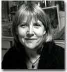 Black and White headshot of Dodie Bellamy. 