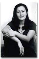 black and white photograph of Hoa Ngyen