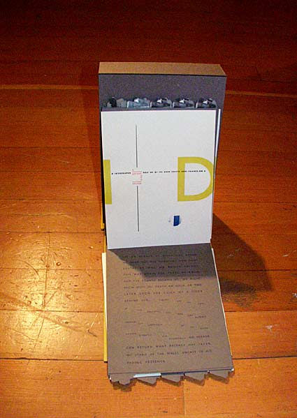 photo of an artist's book