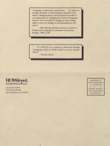 HOW(ever) Volume 1 Issue 1 p.10